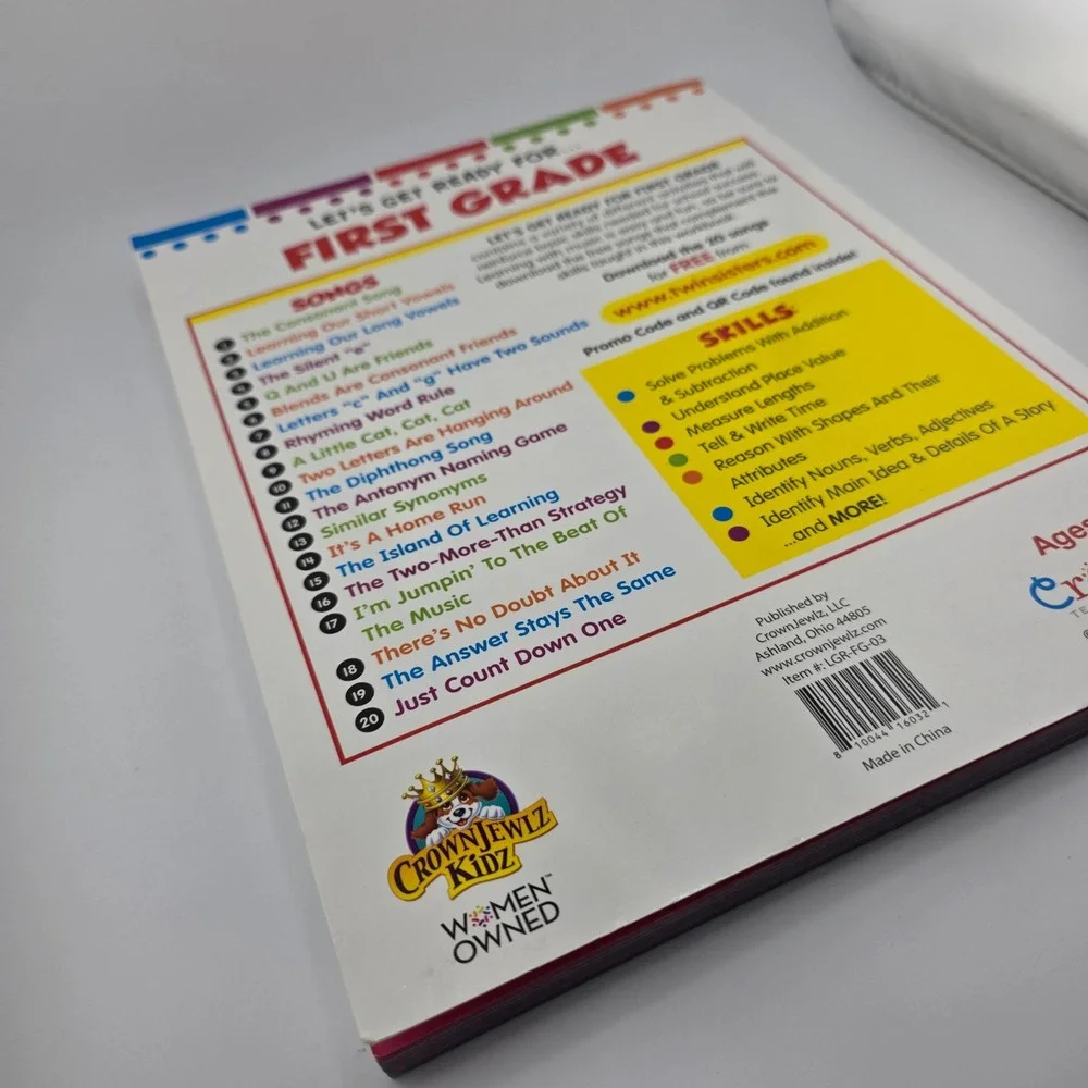 Creative Teaching Materials Lets Get Ready‎ for First Grade Workbook
